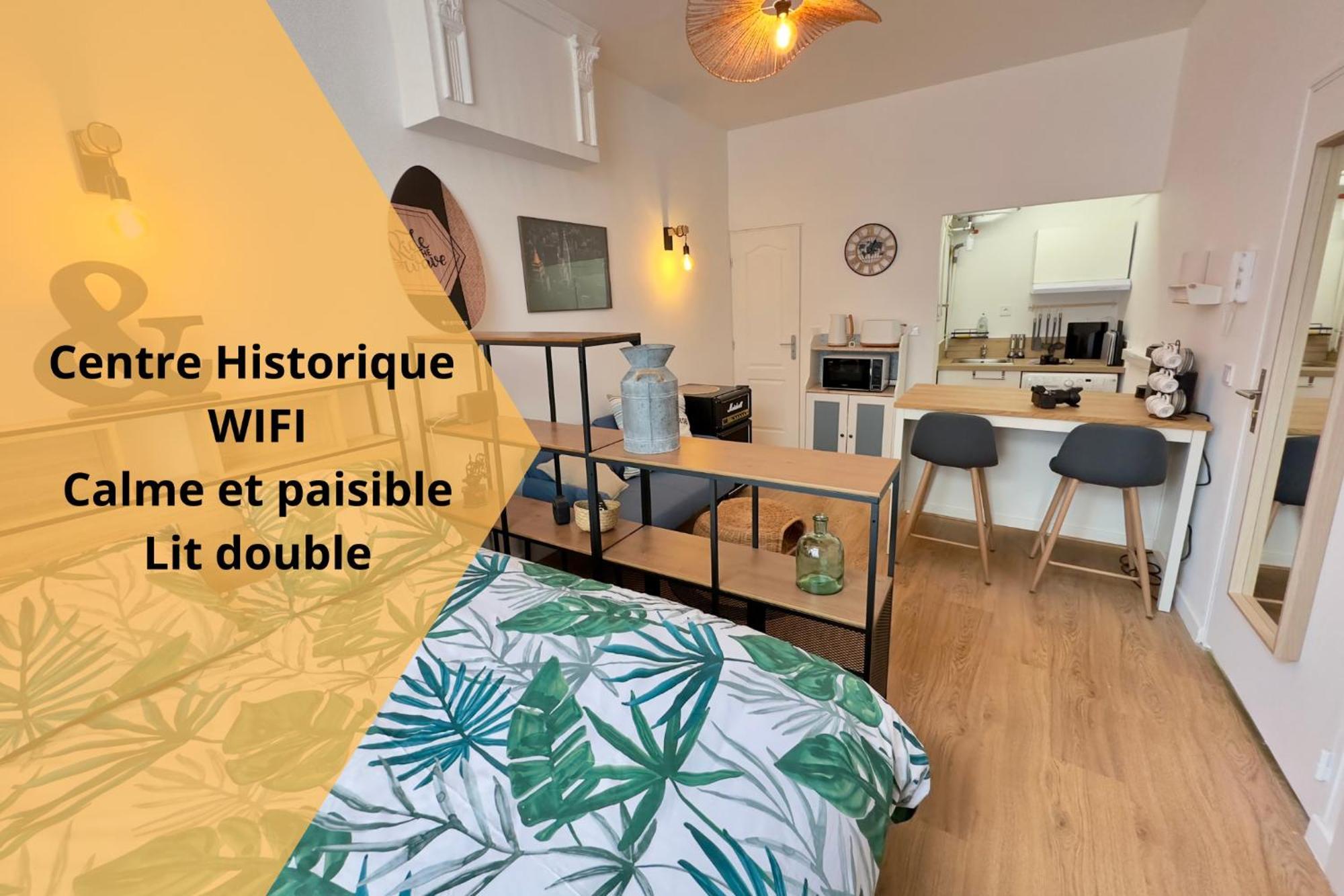 Апартаменты L'Albizia- Centre -Tv Wifi-Cozy Нарбонна Экстерьер фото